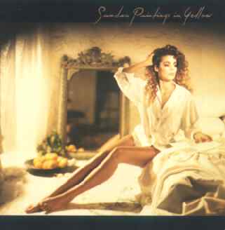 Sandra Album 4 Paintings in yellow